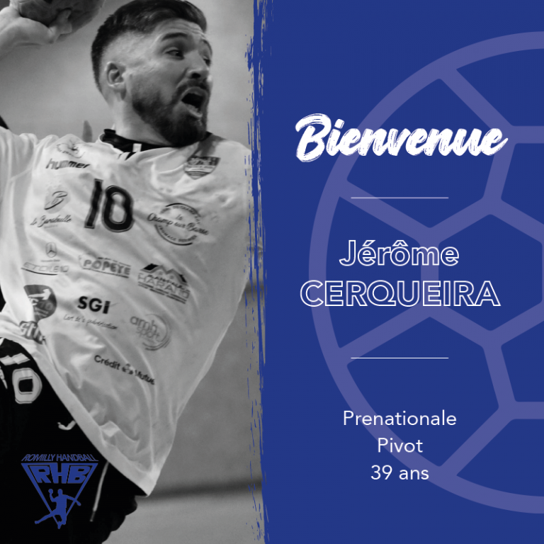 Lire la suite à propos de l’article Bienvenue Jérôme CERQUEIRA !