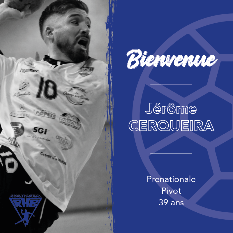 Lire la suite à propos de l’article Bienvenue Jérôme CERQUEIRA !